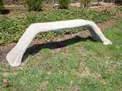 Artificial Rock Bench