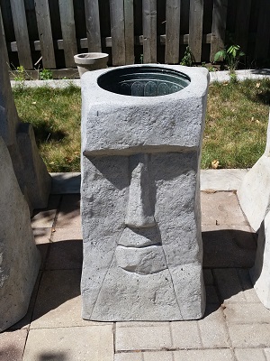 Moai head