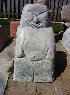 Fat Buddha Buddy garden statue