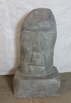 concrete statue