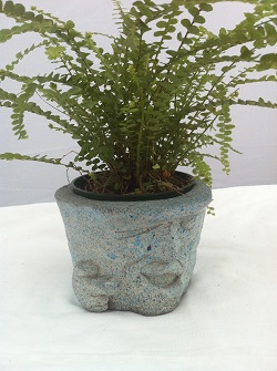 Wink & The Gun Garden Statue With Fern