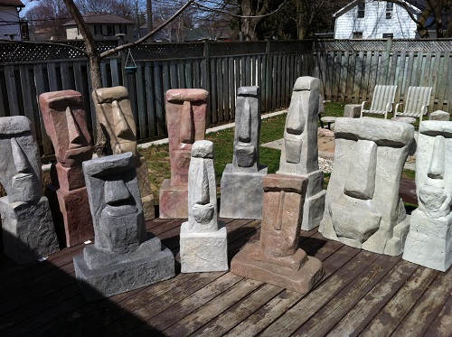 FacePlants Garden Statues For Sale