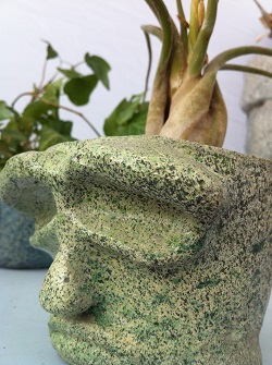 Flowerpot Joe Garden Statue With Air Plant