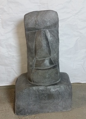 Moai head