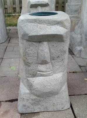 Moai statue