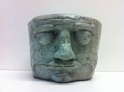 Me Gusta Faceplant Flower Pot